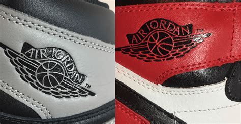 jordan shoes fake logo|real air jordans logo.